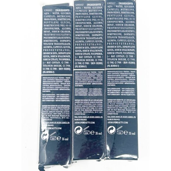 Georgio Armani neo nude true-to-skin natural glow foundation 11.5 Deep Peach 35M - Picture 3 of 6